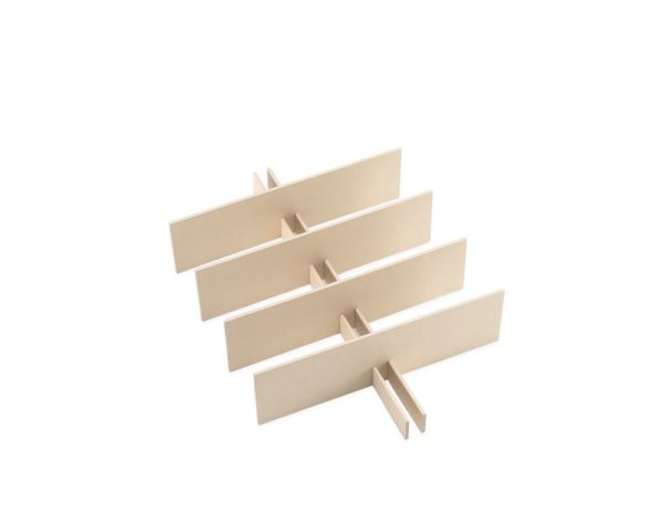 Bookbinders Design Boxunterteilung Brillen A5 Sand Brown